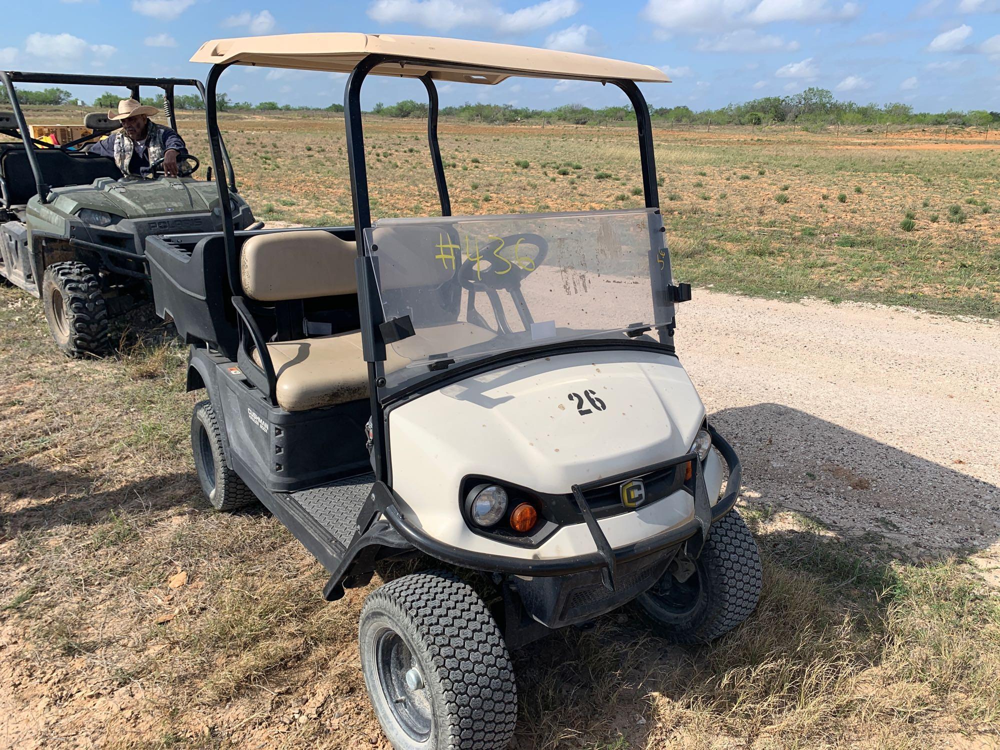 2018 Cushman Hauler 800X Golf Cart