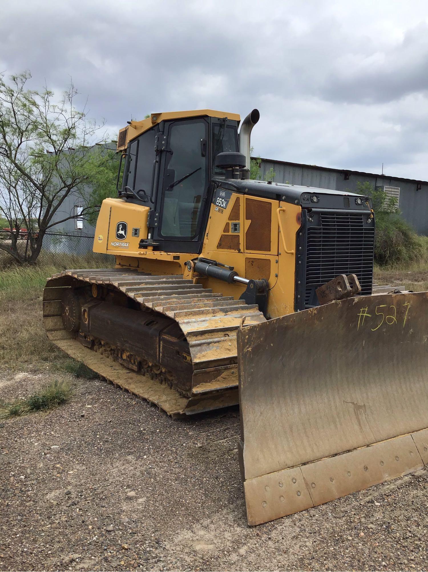 2013 JOHN DEERE 850K LGP NORTRAX BULL DOZER