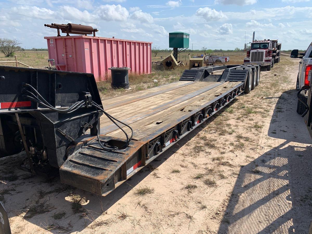 1984 Great Dane Trailer, VIN# 1GRLV0146FJ005303, Detach 50 ton Drop Deck Lowboy 3 Axle