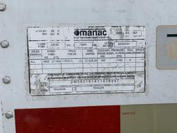 2001 Manac Trailer, VIN # 2M592161X11076997