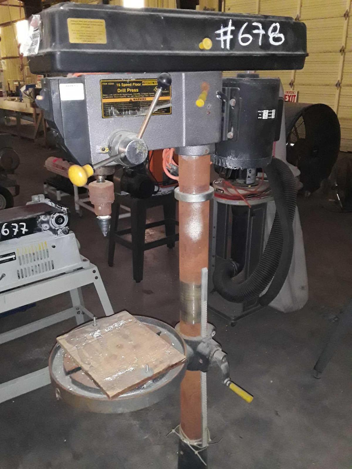 Central Machinery Drill Press