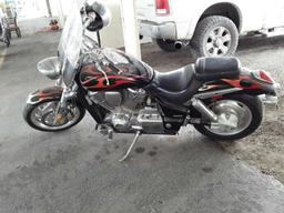 2006 Honda VTX1800 Motorcycle, VIN # 1HFSC46046A402255