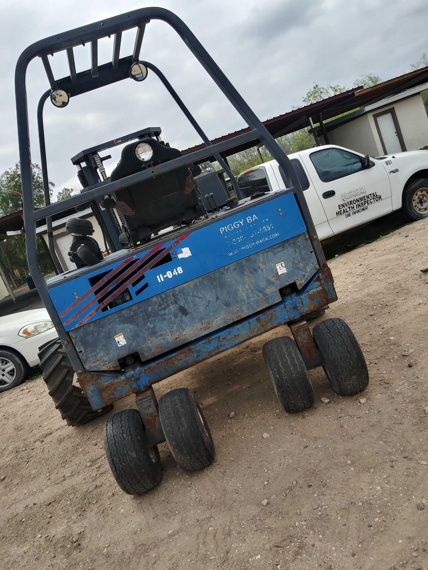 2002 PRINCETON D17 PIGGY BACK FORKLIFT