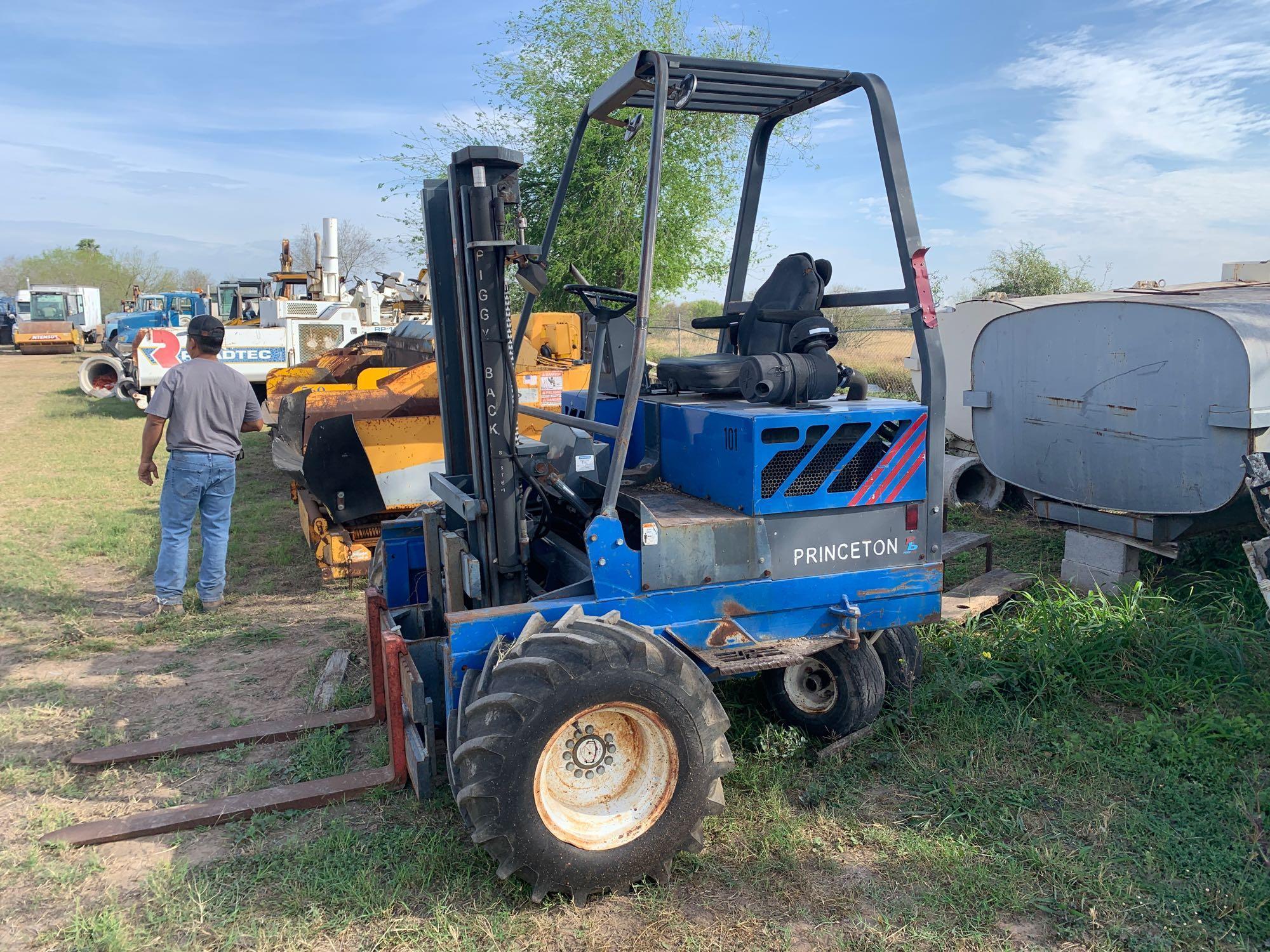 2002 PRINCETON D17 PIGGY BACK FORKLIFT