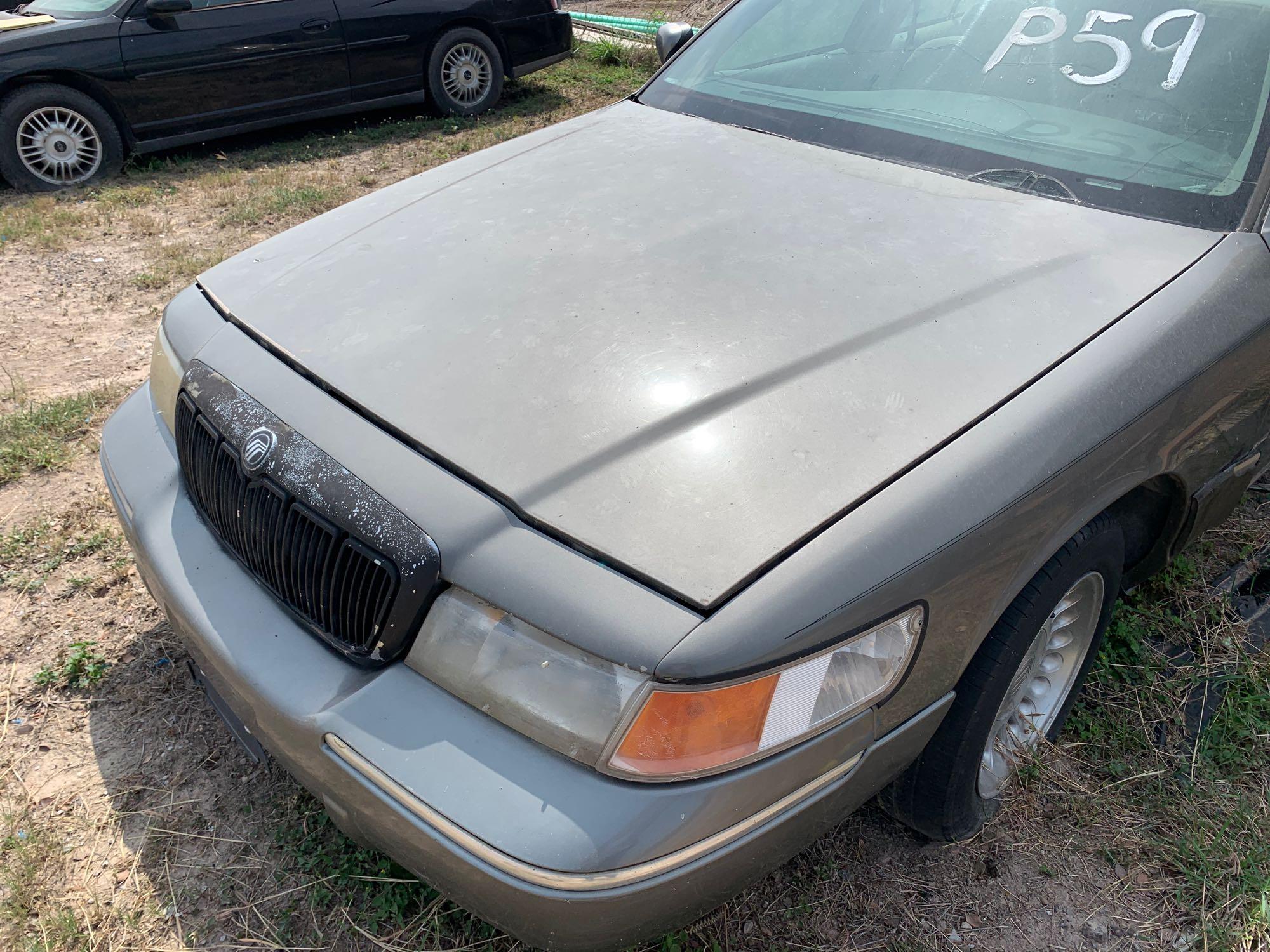 1999 Mercury Grand Marquis Passenger Car, VIN # 2MEFM75WXXX718072