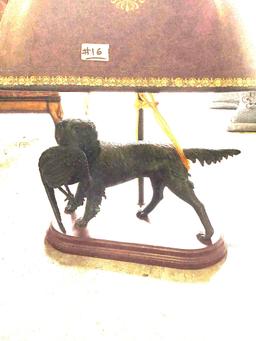 Mattland Smith Lamp Decor (Dog & Bird)
