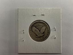 Silver rare 1929 Standing Liberty Quarter