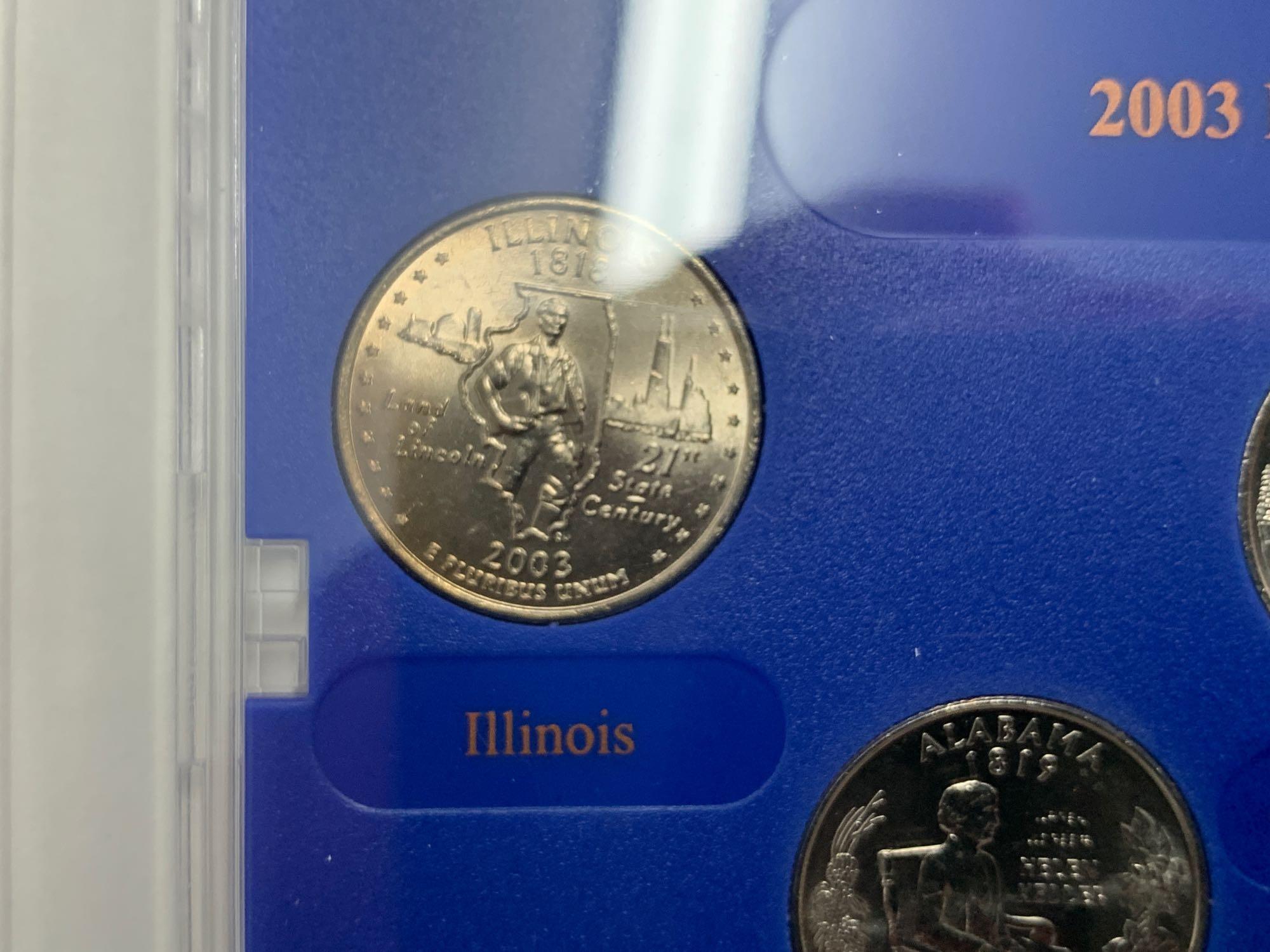 2003 Philadelphia Mint Edition State Quarter Collection