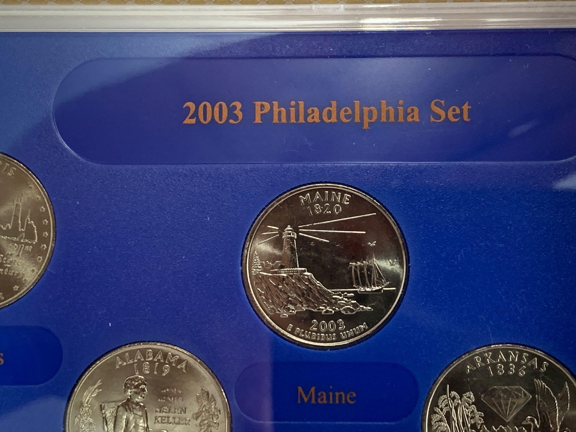 2003 Philadelphia Mint Edition State Quarter Collection