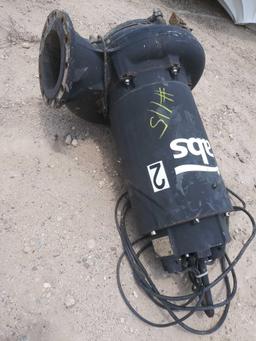 ABS Pumps Inc, Submersible Water Treatment/Sewage Pump, Type: AFP 2571, 313 HP, 3 Ph, 460 Volts