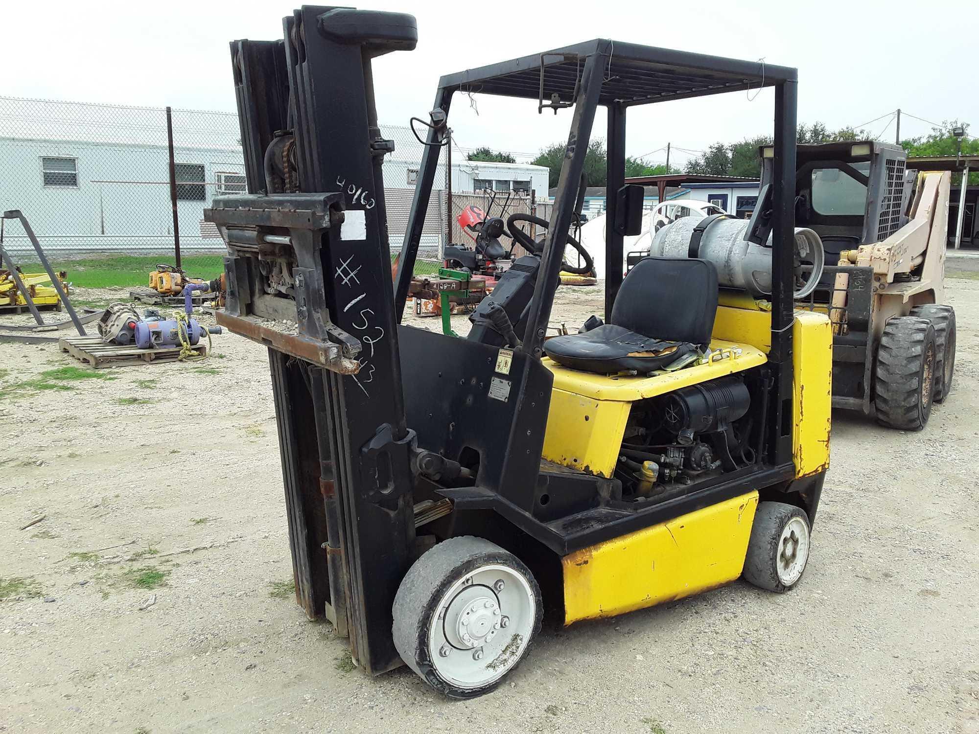 Yale Forklift, Srl# E187V029214, 4,800 lb Capacity, Solid Tires