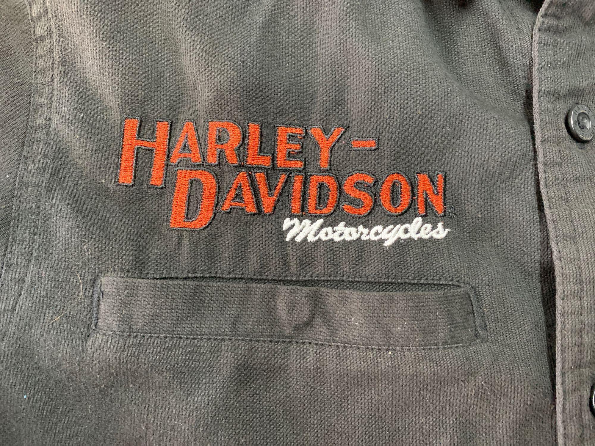 Harley Davidson pocket knife and Harley Davidson sweater...