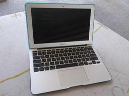 Apple Blue Laptop