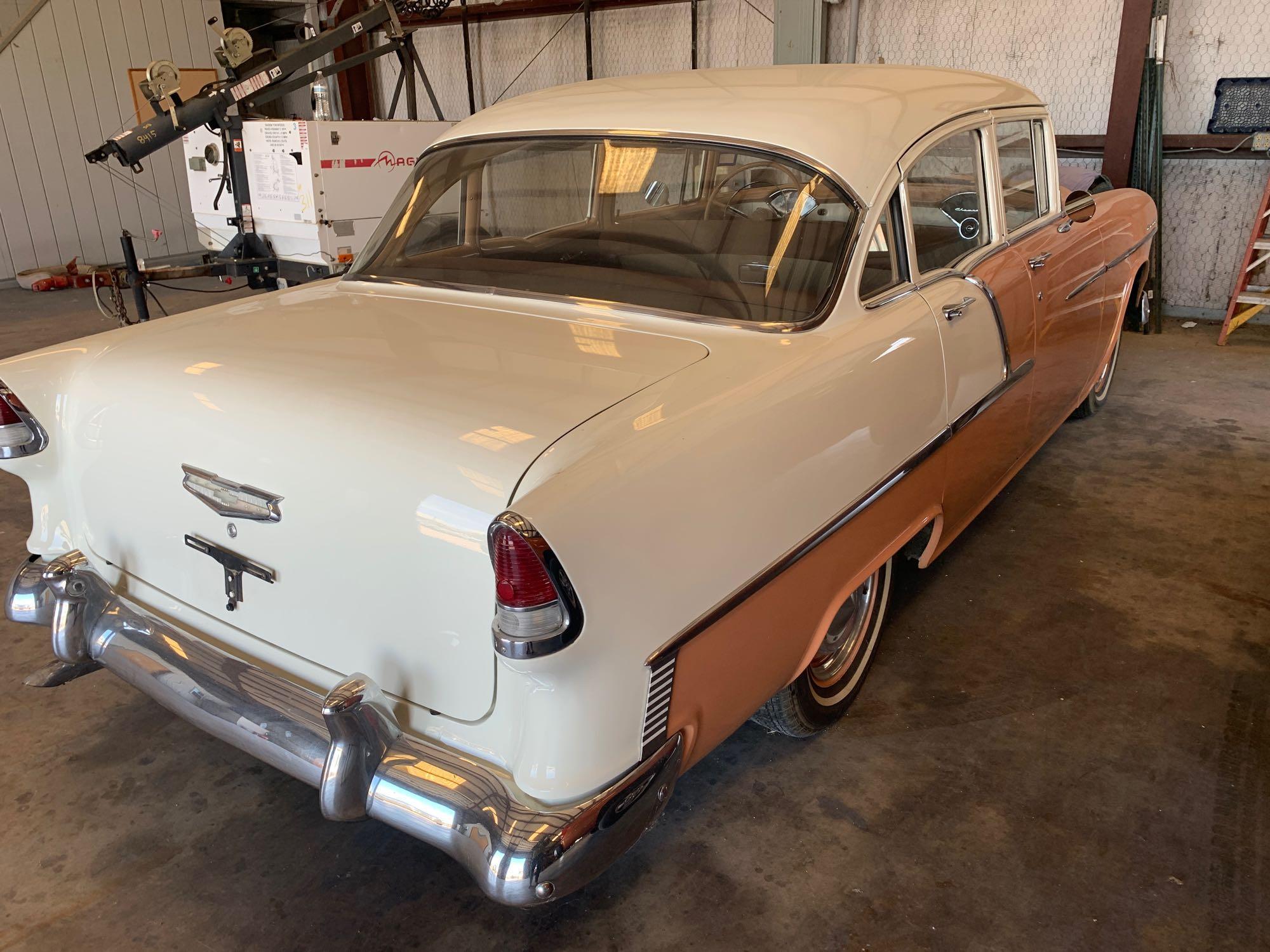 1955 Chev Sedan 4 Door, VIN# B55S221240