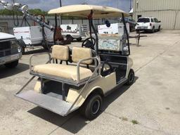 Club Car Golf Cart with Extra Rear Seat