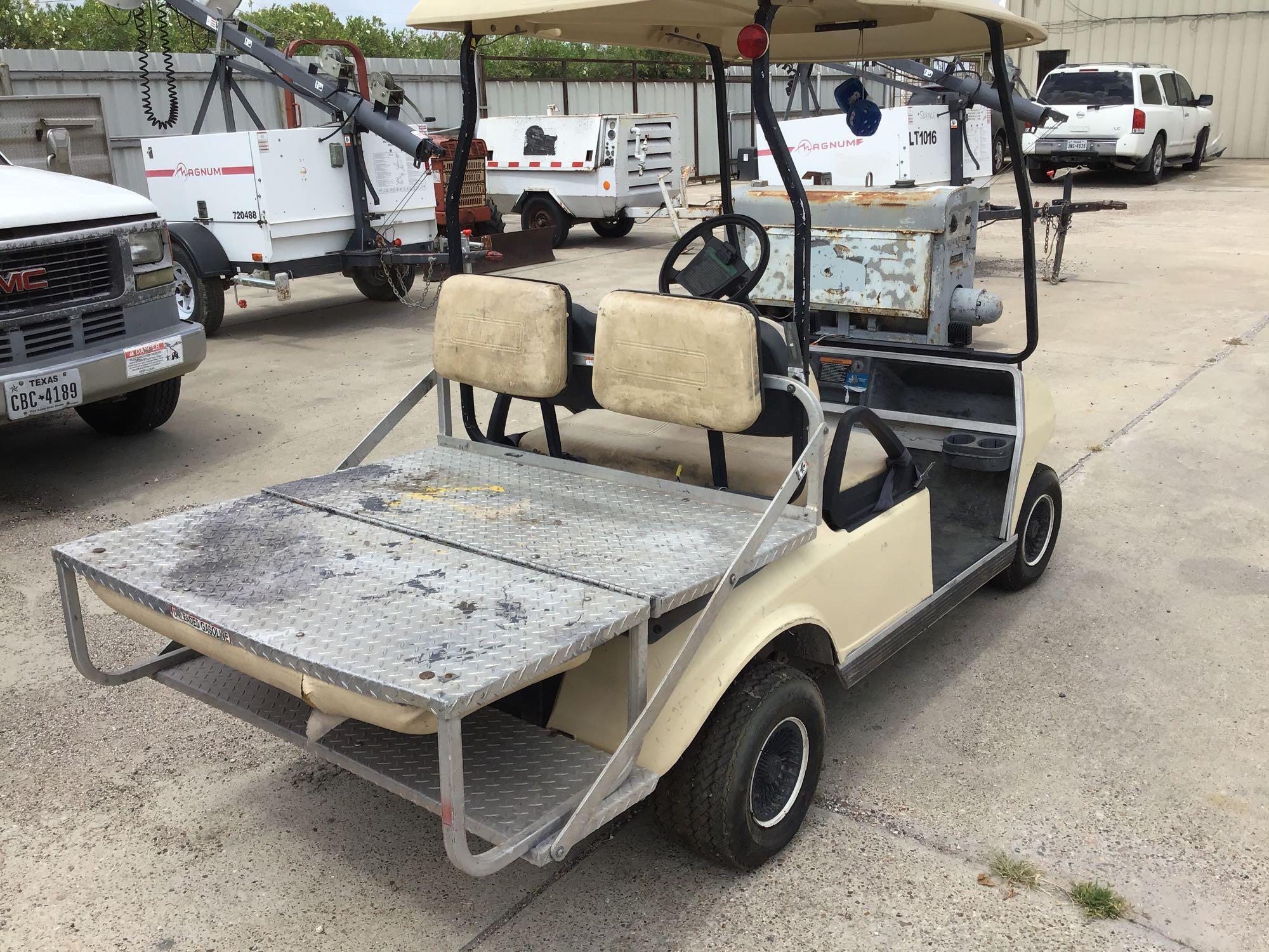 Club Car Golf Cart with Extra Rear Seat