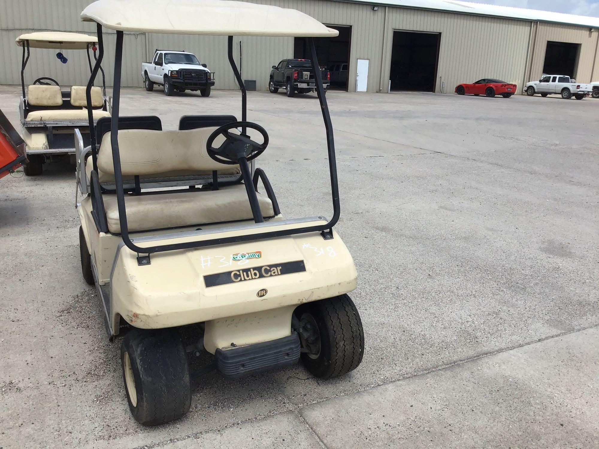 Club Car Golf Cart with Extra Rear Seat