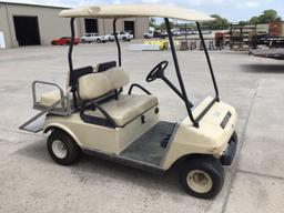 Club Car Golf Cart with Extra Rear Seat