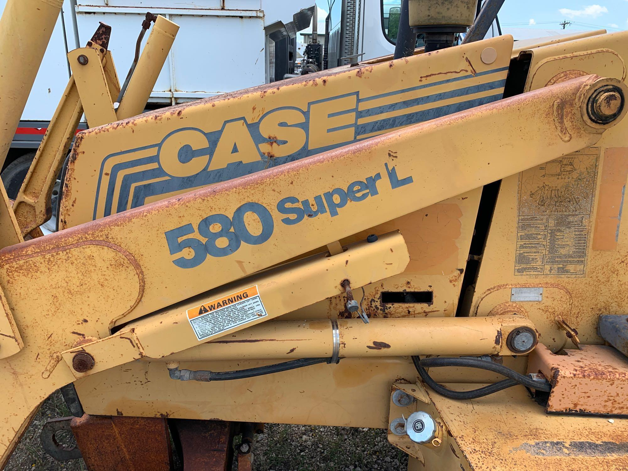 580 Super L Case Backhoe (No Digging Arm)