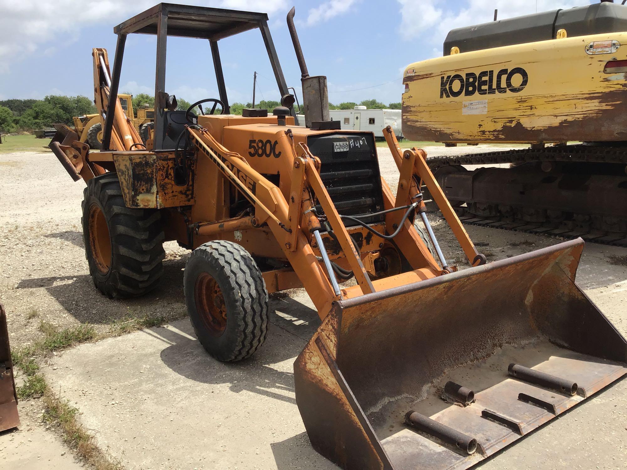 580 C Case Backhoe Construction King