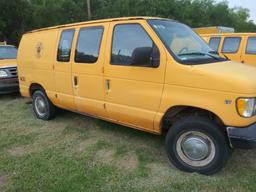 1997 Ford Econoline Van, VIN # 1FTFE24L3VHB63827