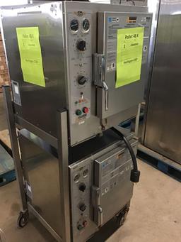 (1)Accu Temp Double Stack Steam Ovens, Model# S62083D1003025