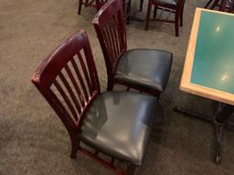 1-Square Table w/4 Chairs