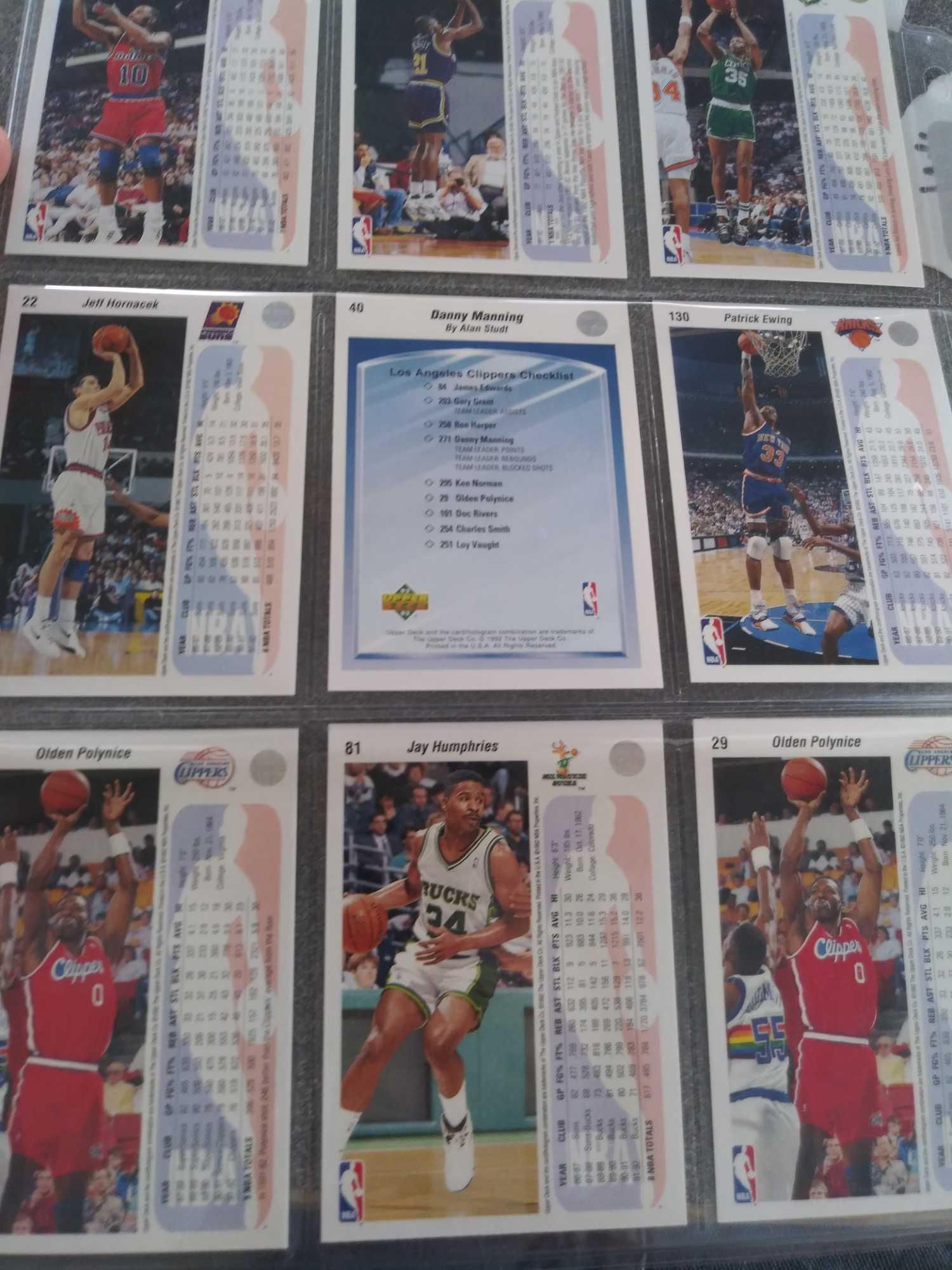 Pack of (9) Basketball Collectors Cards