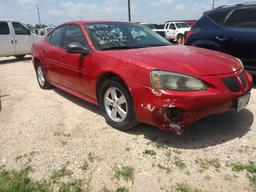 2007 Pontiac Grand Prix Passenger Car, VIN # 2G2WP552271142236