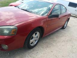 2007 Pontiac Grand Prix Passenger Car, VIN # 2G2WP552271142236