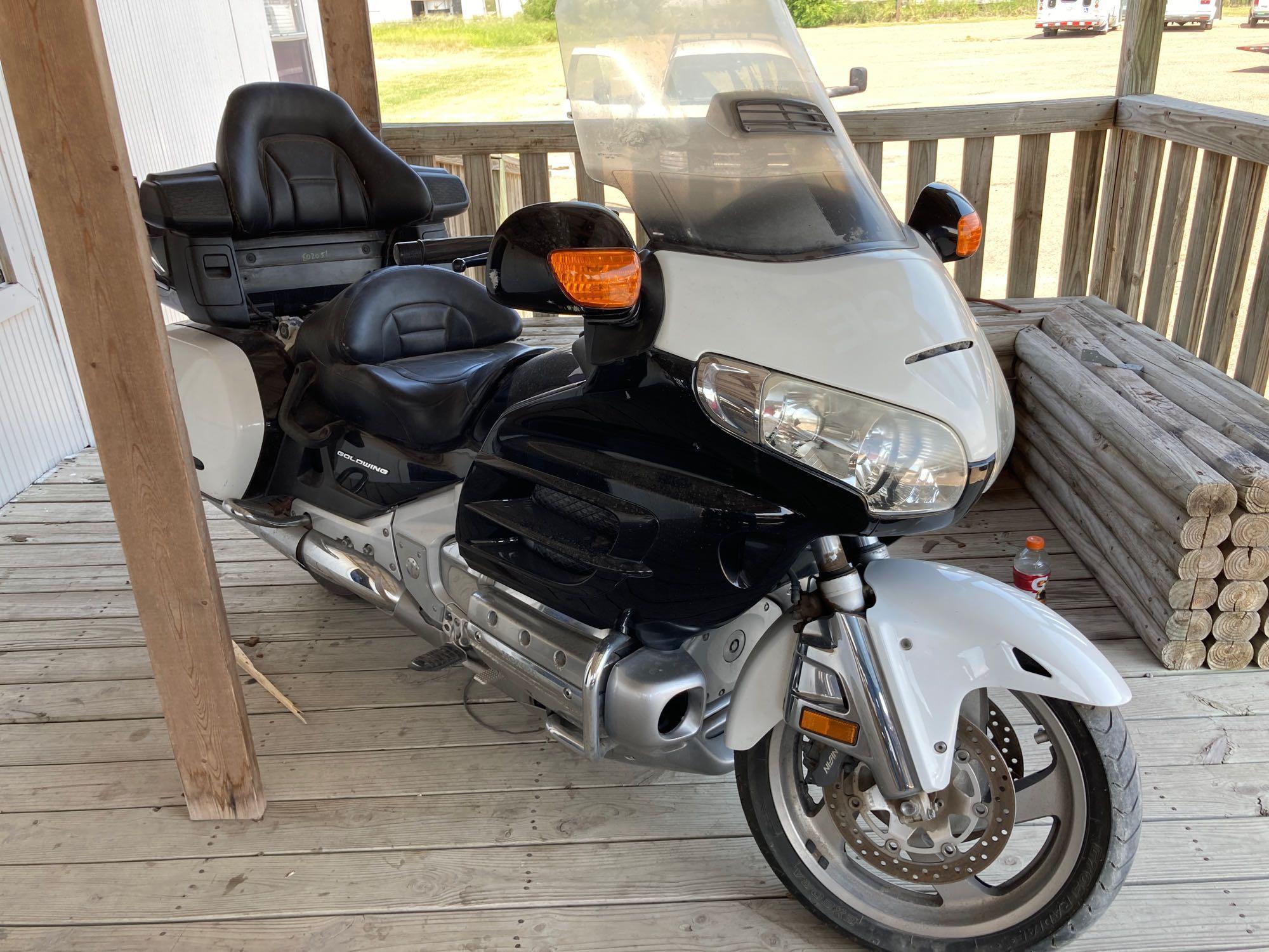 2009 Honda GL1800 Motorcycle, VIN # 1HFSC47G09A802054