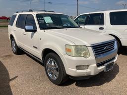 2008 Ford Explorer Multipurpose Vehicle (MPV), VIN # 1FMEU65898UA32098