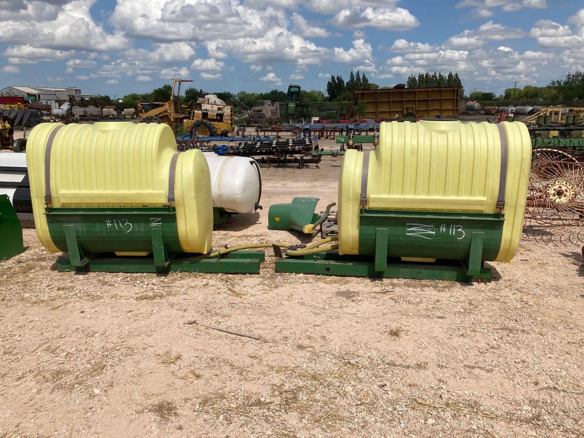 Set of Saddle Tanks 250 gal. Each