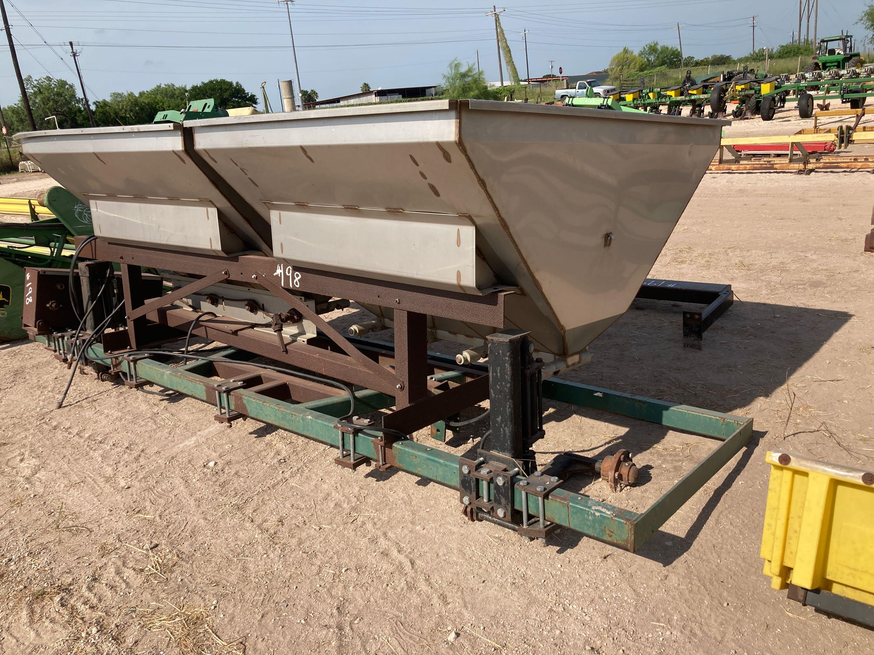 2-Stainless Steel Hopper Spreader