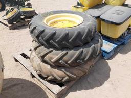 Pallet w/Implement Tires