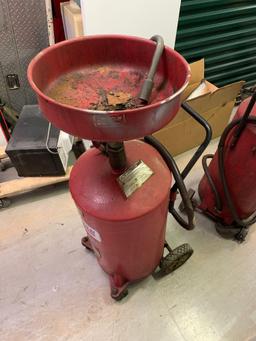 (2) Lincoln Oil Catchers with Storage Tank (Room 405)