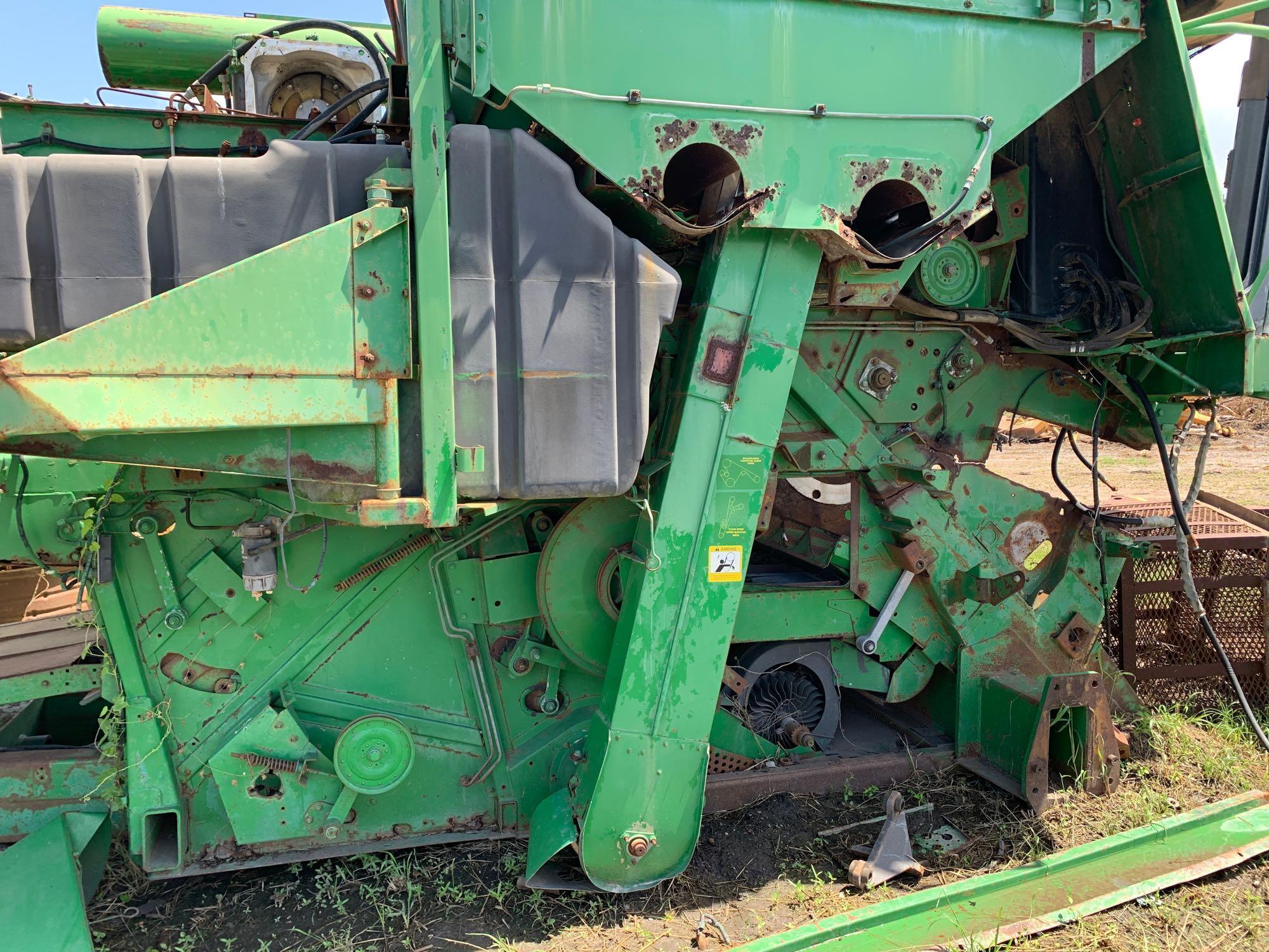 CTS John Deere Combine Frame NO Serial Number, Missing Parts, No Motor, Incomplete