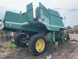 CTS John Deere Combine Frame S# H00CTSX655584 Incomplete, No Motor, Missing Parts