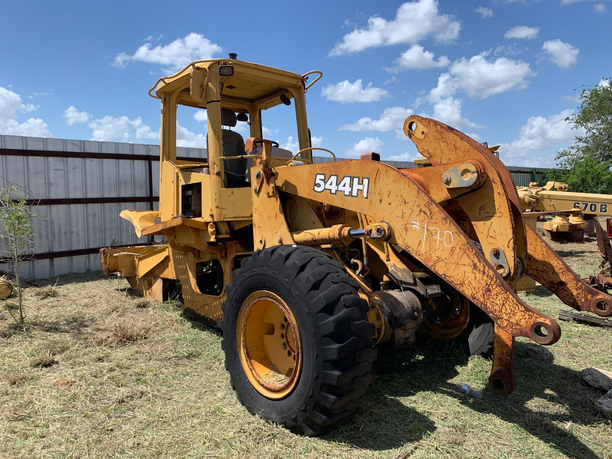 JD 544 H Front Axle Transmission Loader