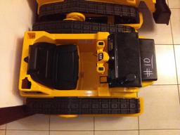 Children Electric Car Yellow (Cat. Bull Dozer)