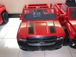 Children Electric Car Red(Chevy Z71 Silverado)