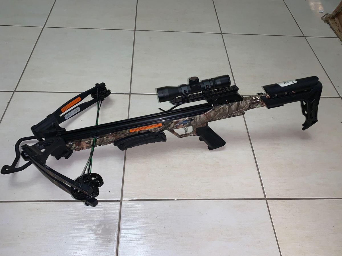 X-Force Blade Crossbow Model# 20244 Power Stroke: 12 1/2'' String Length: 33 3/4'' Cable Length: 18