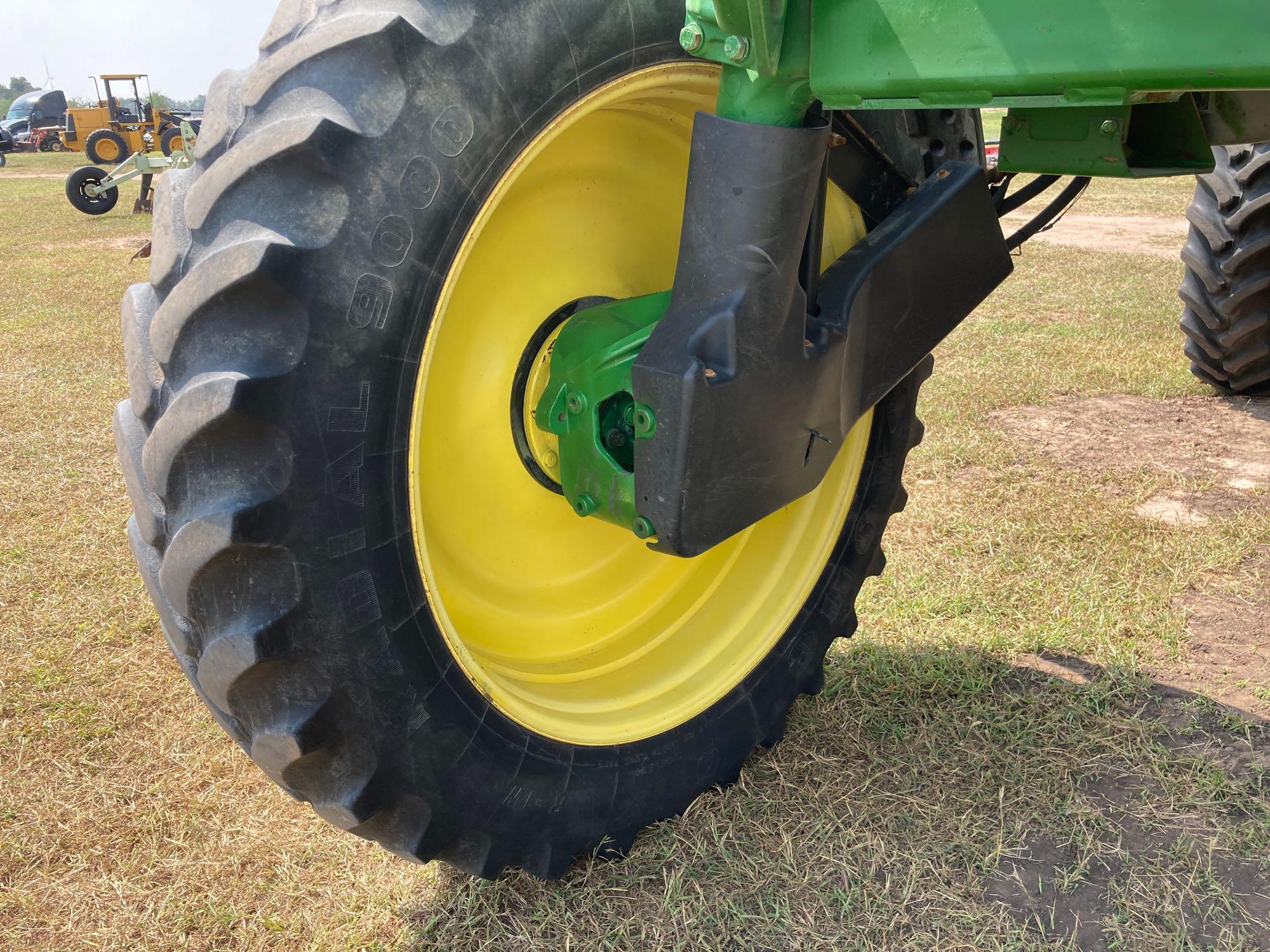 4710 John Deere self propelled Sprayer,90' spray boom, 800 gal. Tank, in-close cab A/C and Heater,