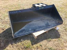 Unused 2020- 66'' Skid Steer Bucket