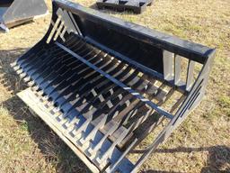 Unused 2020-72'' Skid Steer Skeleton Bucket