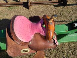 Barrel Racing Saddle