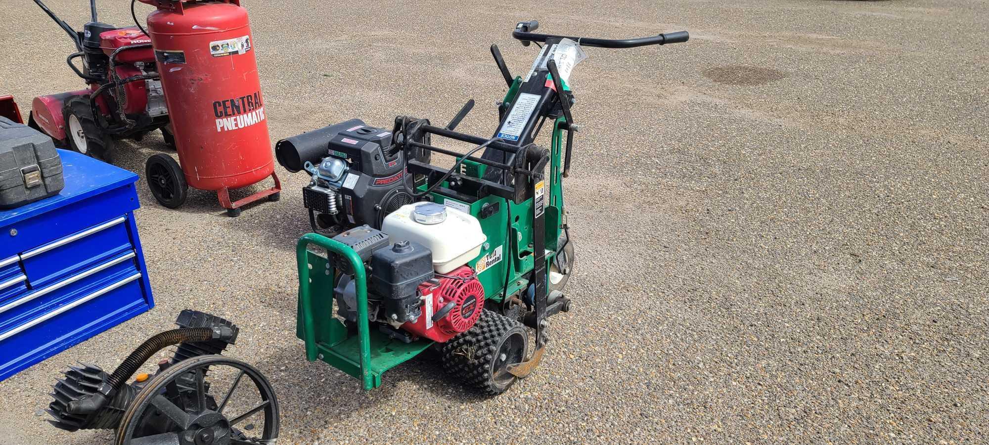 Heavy Duty Sod Cutter, Honda Predator GX 160