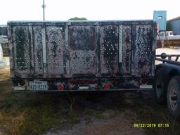 20Ft Aluminum Car Hauler w/Folding Tailboard & Winch No Title, Bill of Sale Only
