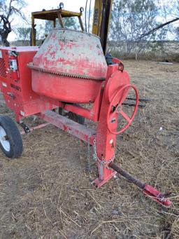 Multiquip MQ Concrete Mixer, Portable w/Steel Drum