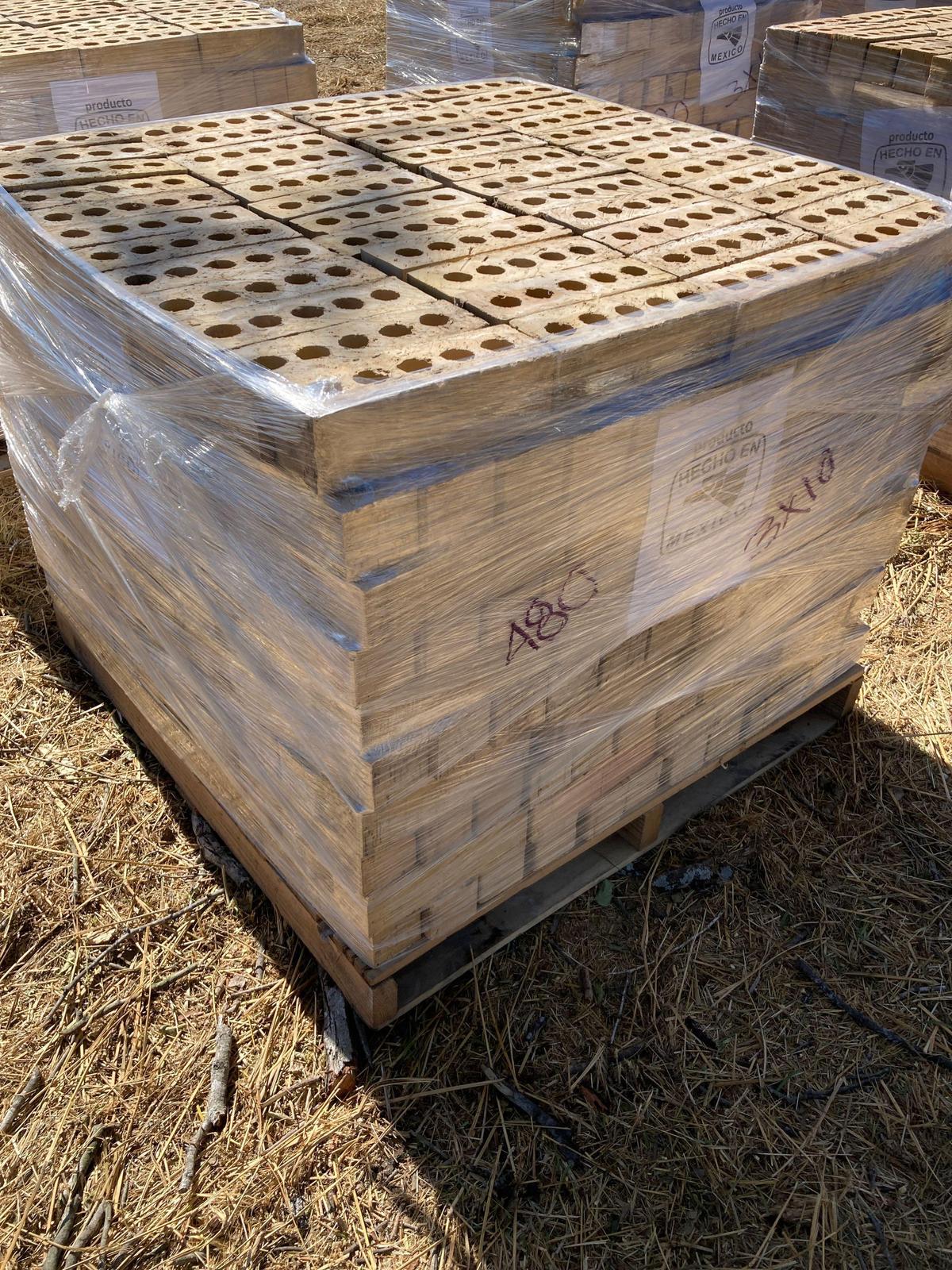 Pallet w/Decorative Bricks (480 Pcs) 3'' x 10''